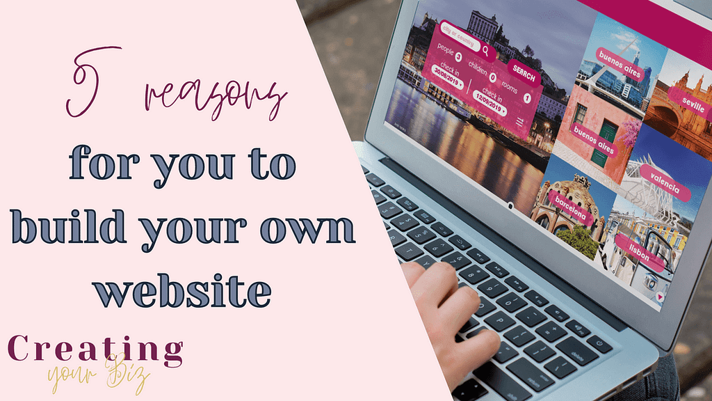 Why build your own website