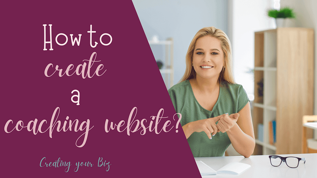 How to create a coaching website?