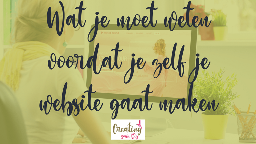 Zelf website maken