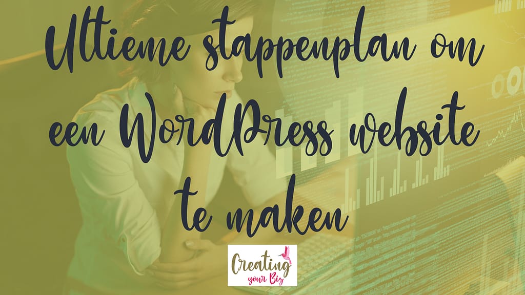 Stappenplan WordPress website te maken