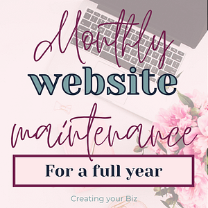 Website support package