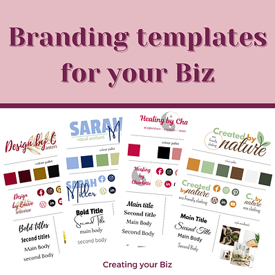 Creating your Biz branding templates
